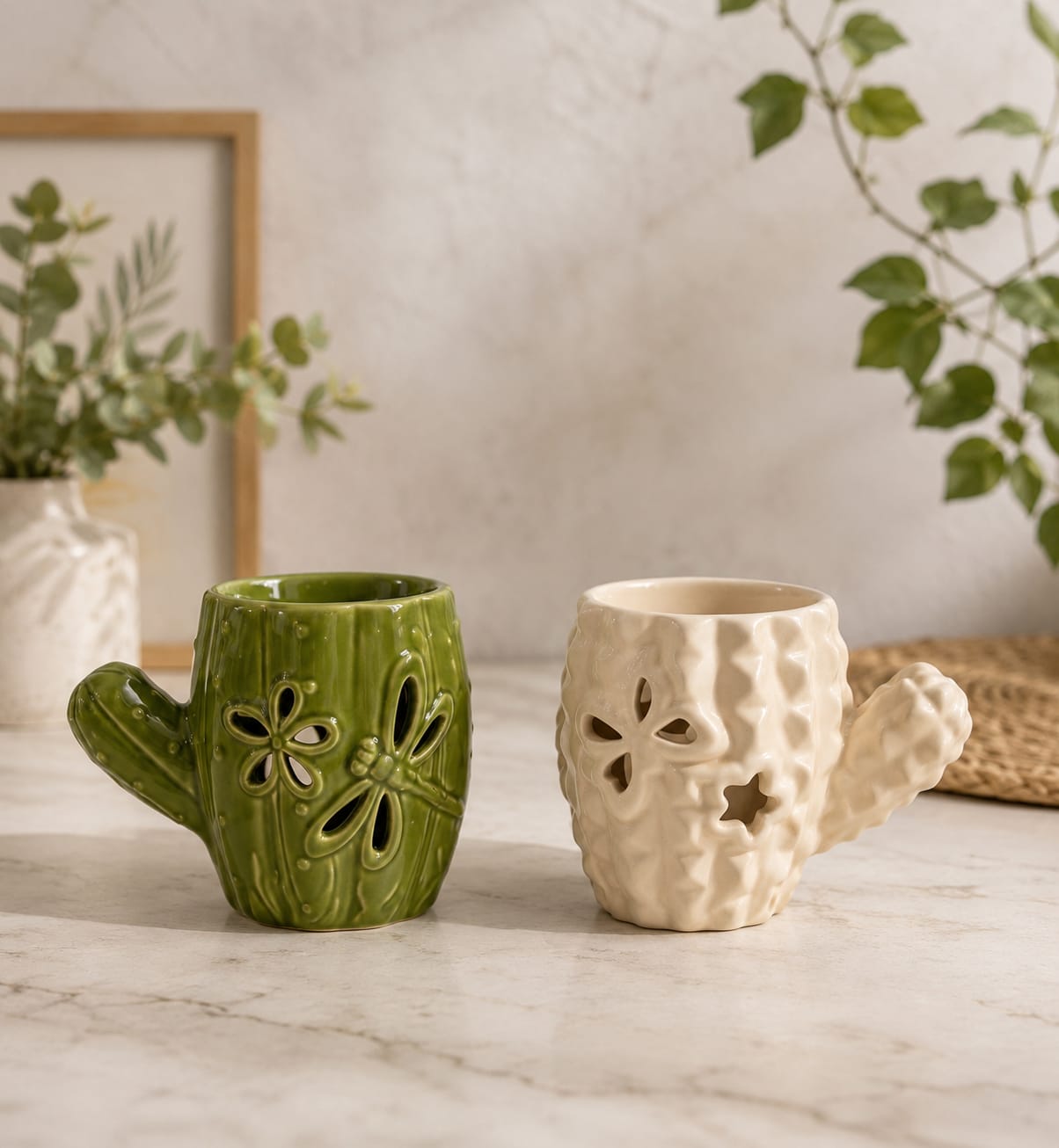 Horno Cactus para Wax Melts 9 cms